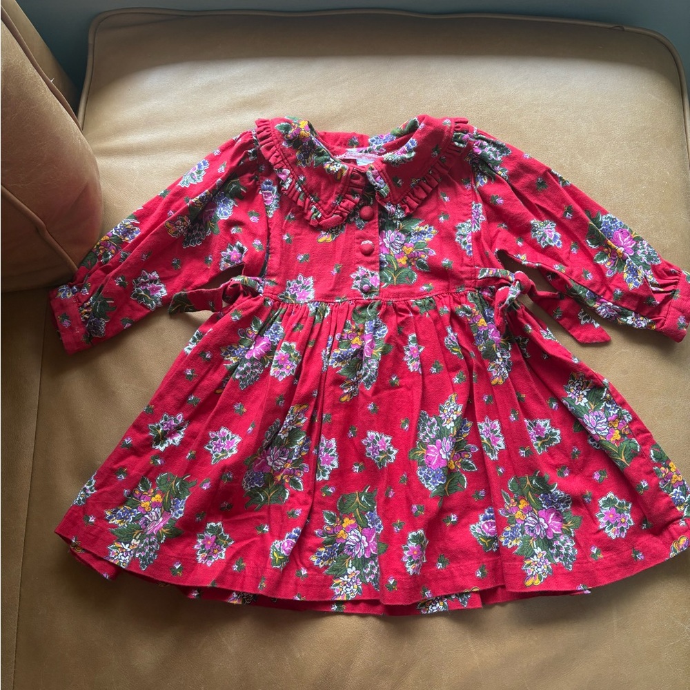 Vintage Hanna Andersson Red Dress